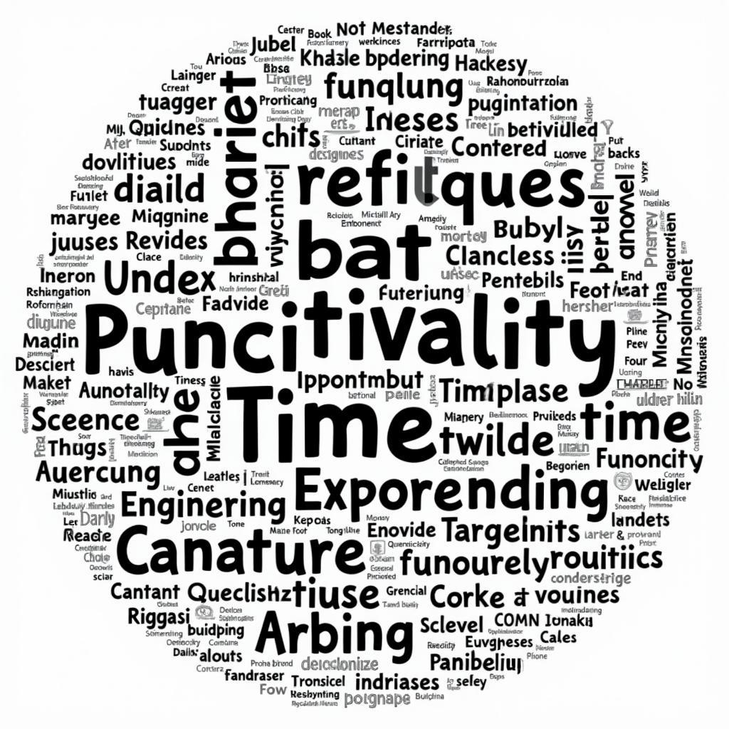 IELTS Speaking vocabulary for discussing punctuality