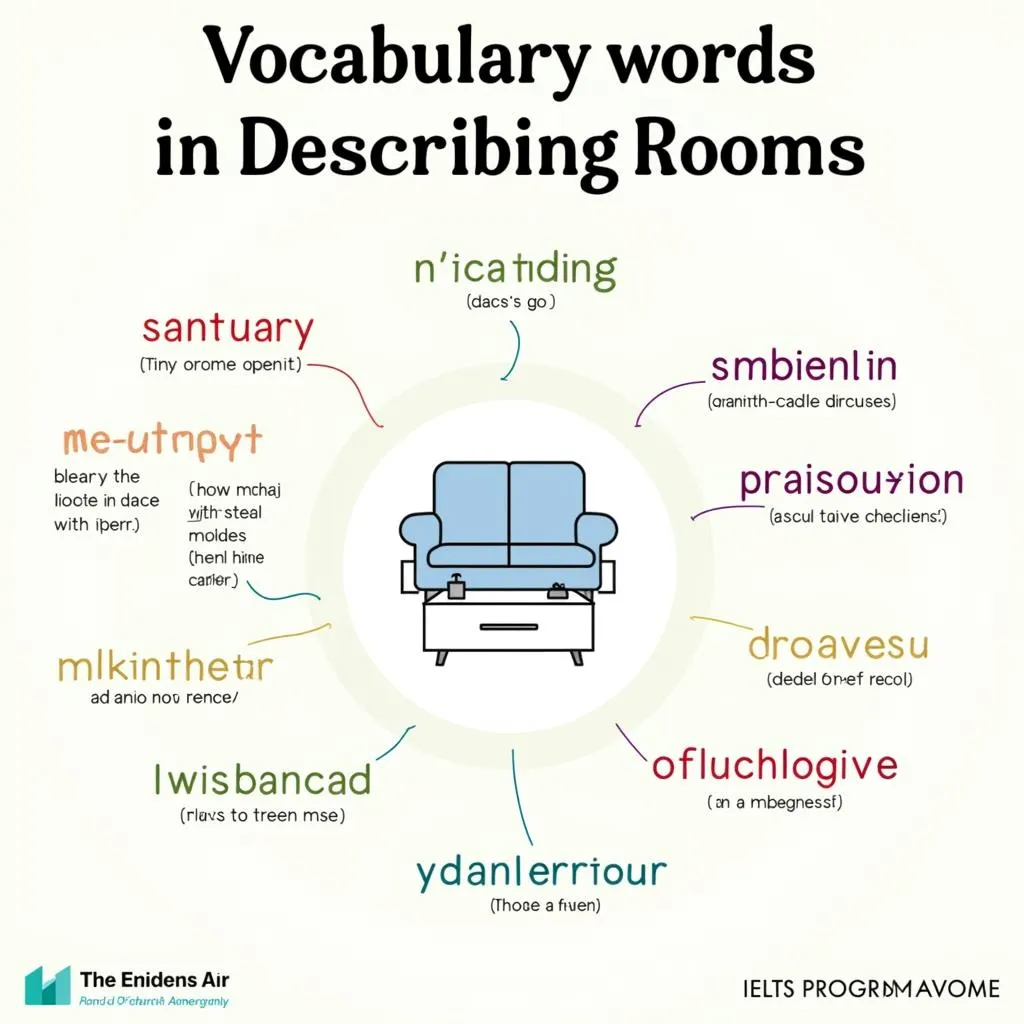 IELTS Speaking vocabulary for room description