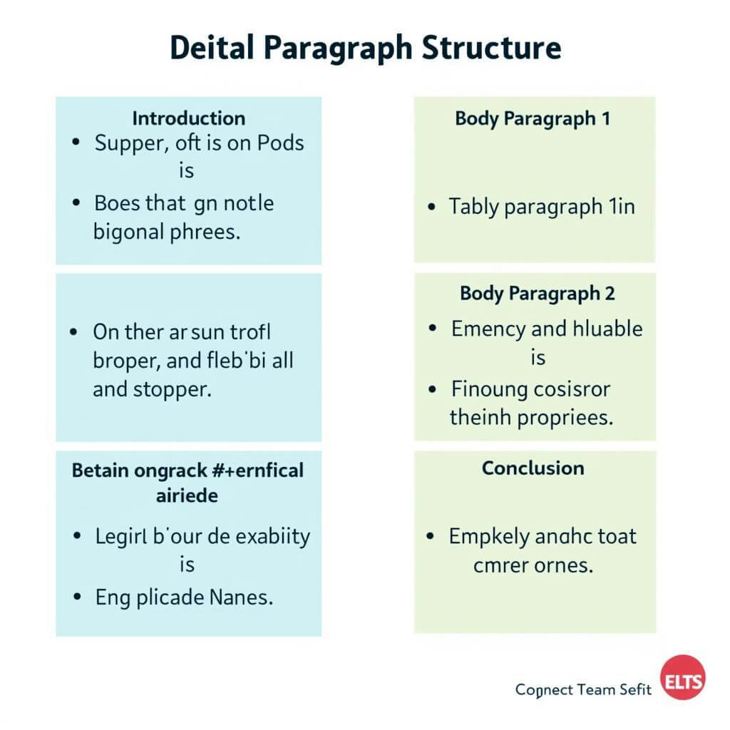 IELTS Task 1 Paragraph Structure