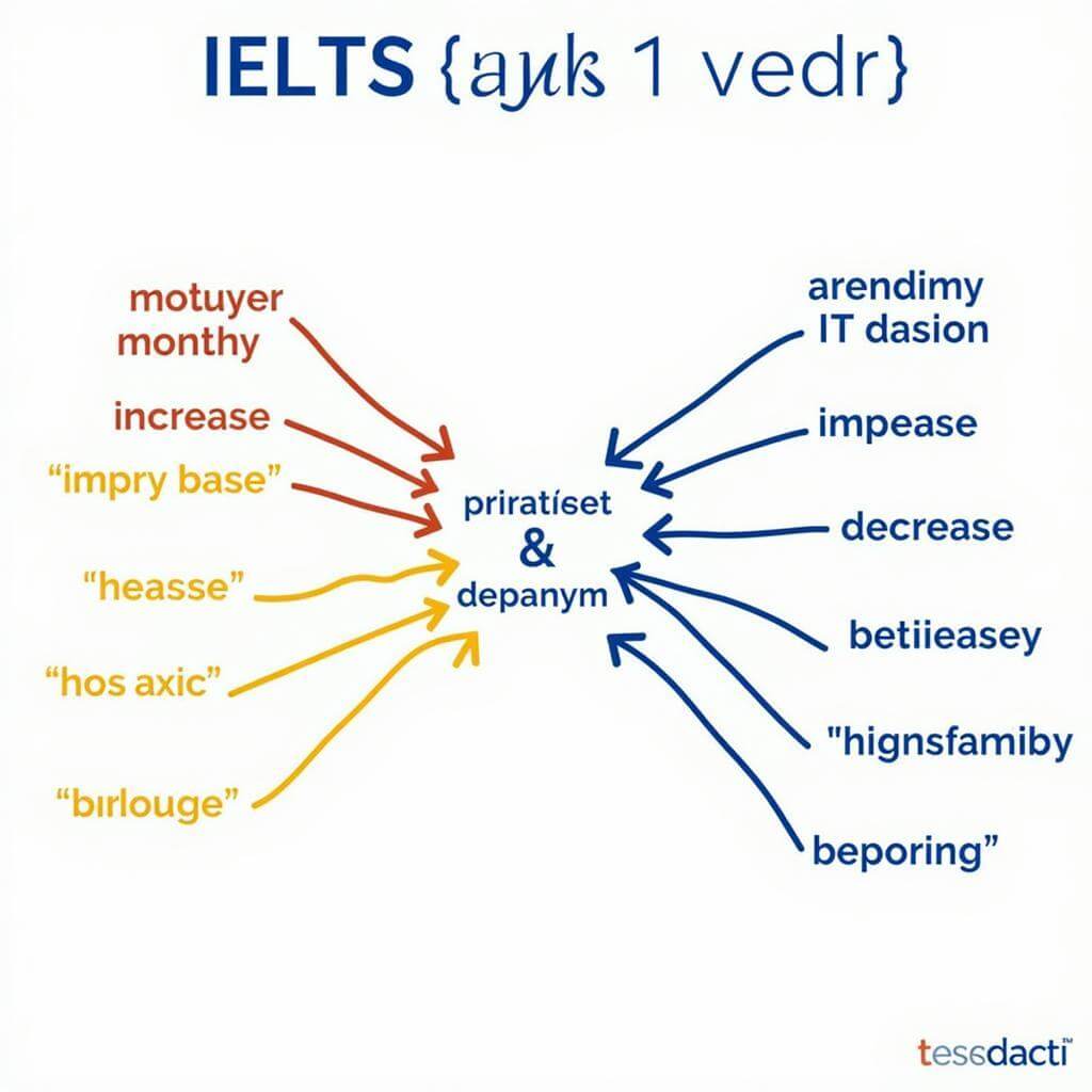 IELTS Task 1 Vocabulary Synonyms