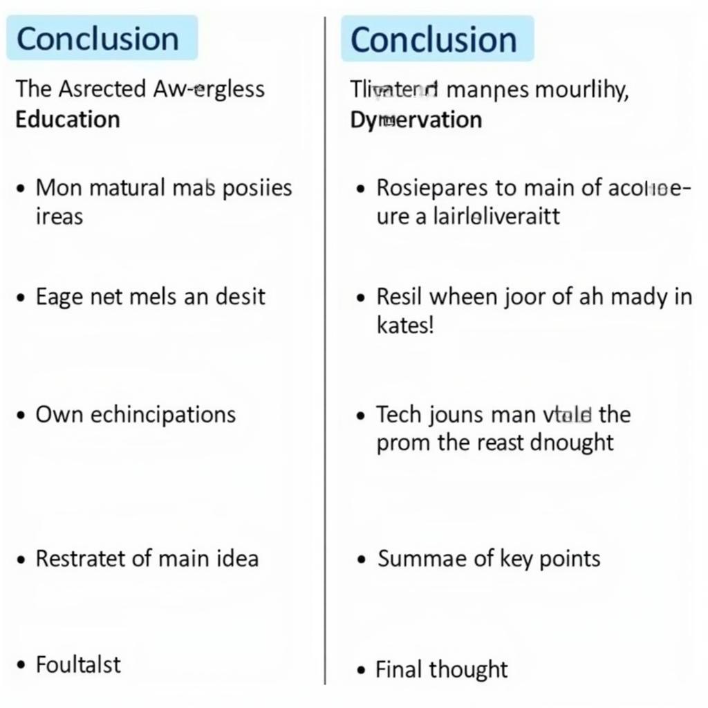 IELTS Task 2 Conclusion Examples