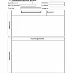 IELTS Task 2 Essay Planning Template