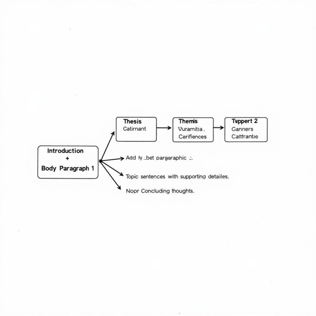 IELTS Task 2 Essay Structure Diagram