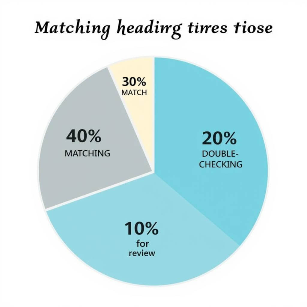 IELTS time management chart for matching heading questions