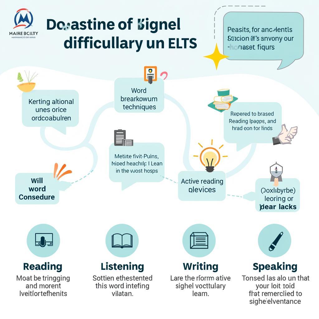 IELTS Vocabulary Strategies Infographic