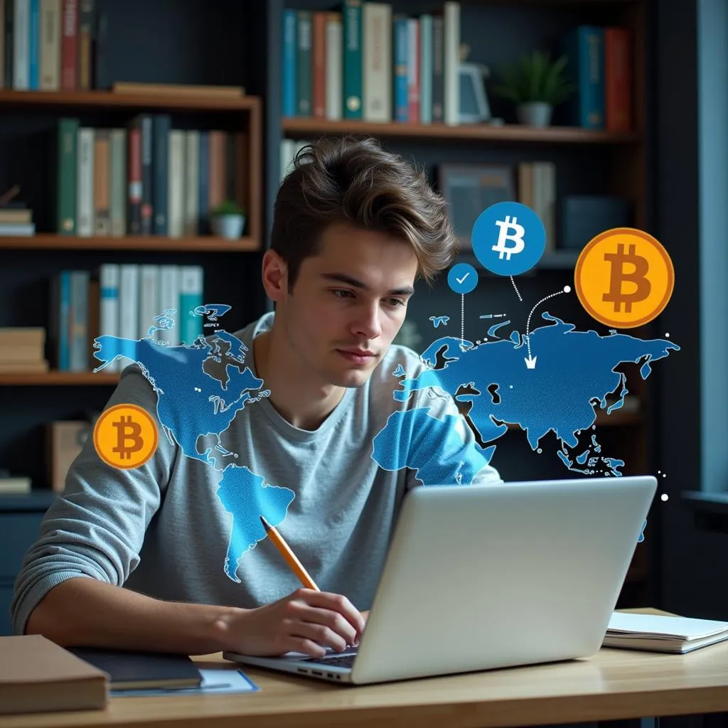 IELTS Writing practice on digital currencies