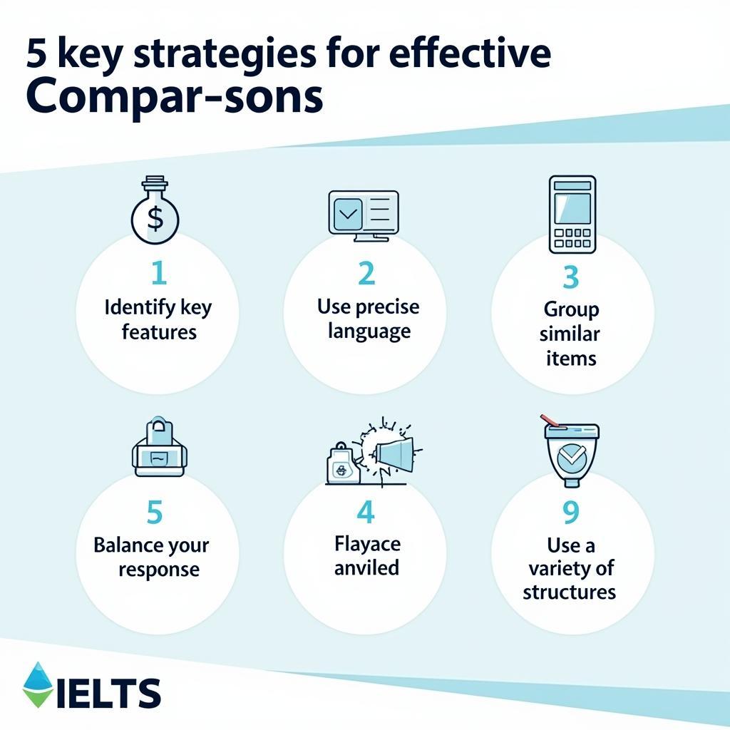 Strategies for Effective Comparisons in IELTS Writing Task 1