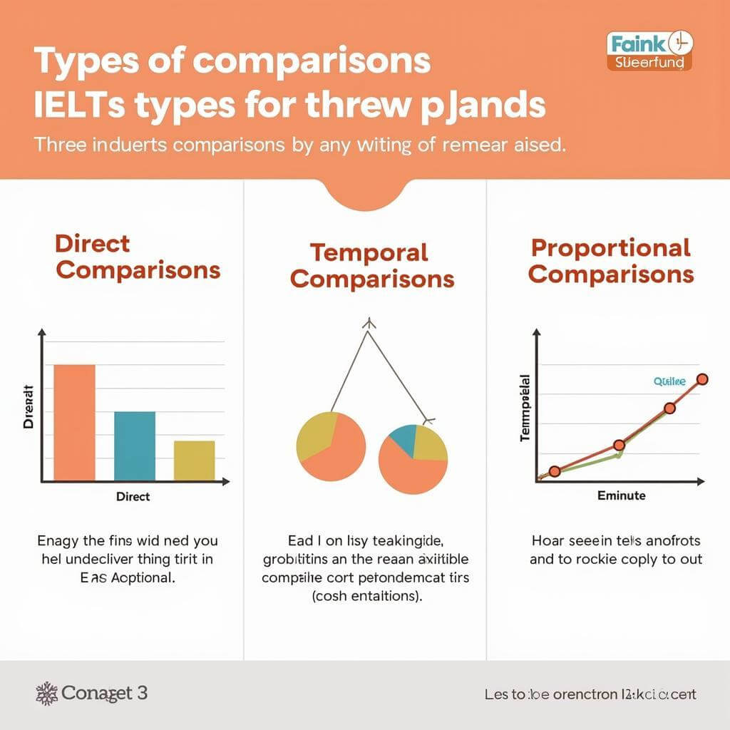 Types of Comparisons in IELTS Writing Task 1