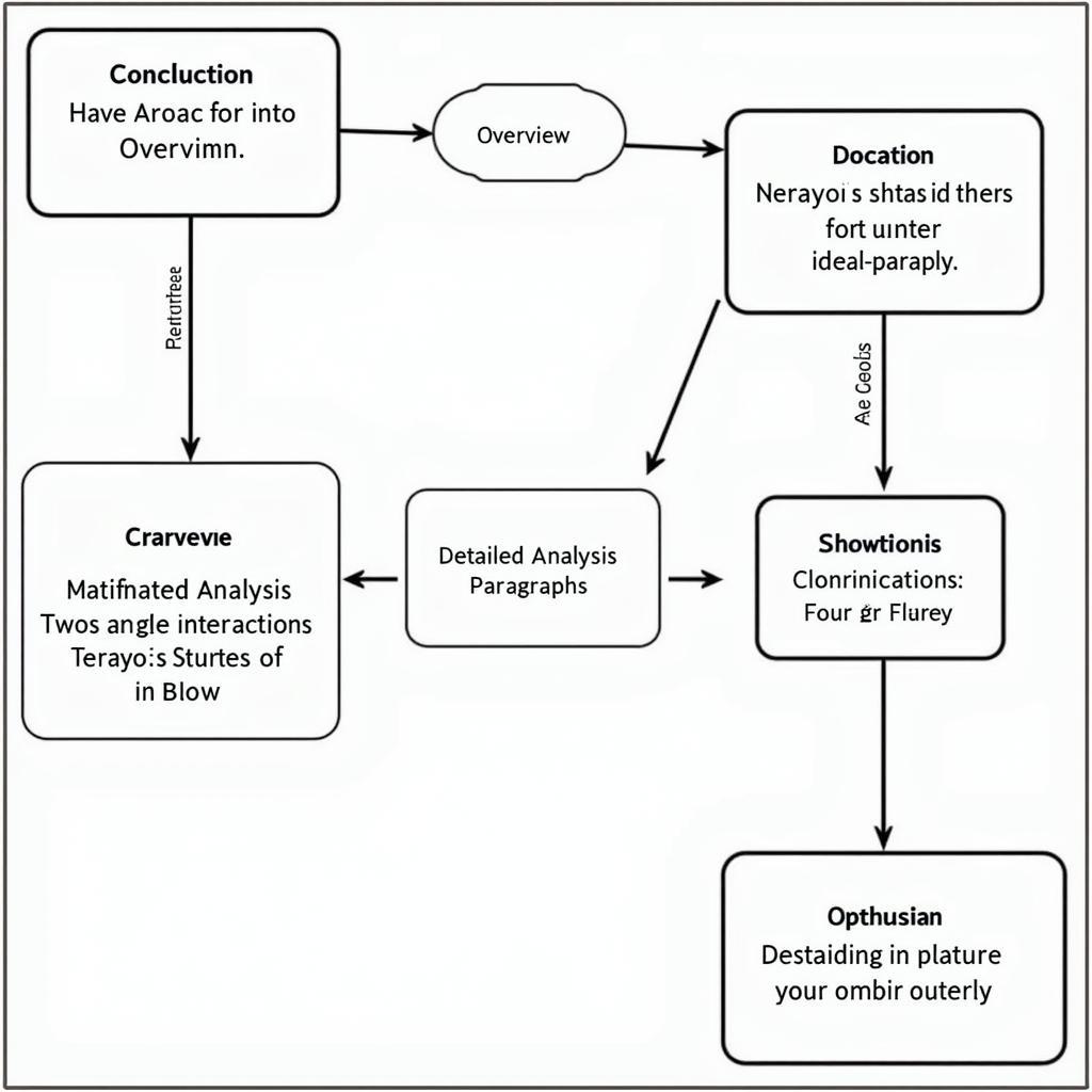 Flowchart of IELTS Writing Task 1 Structure