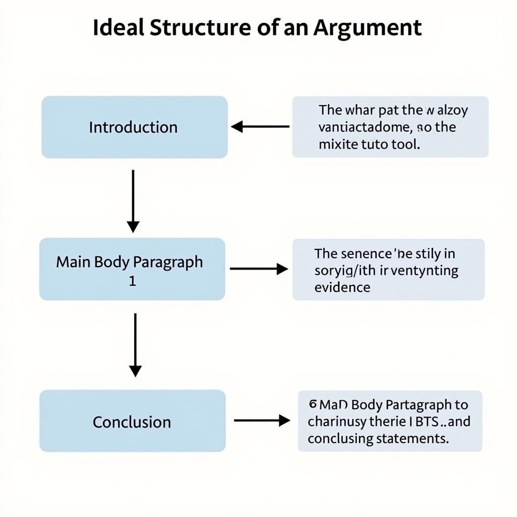 IELTS Writing Task 2 argument structure