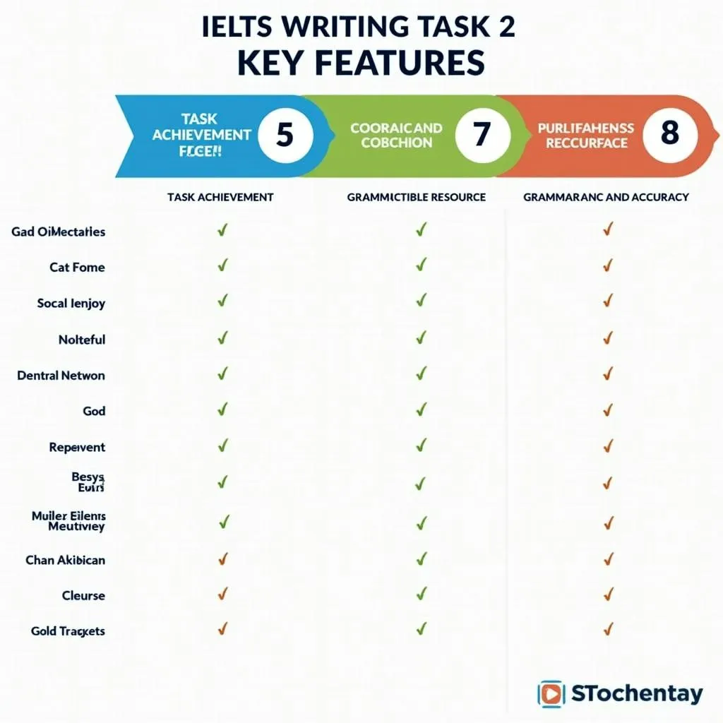 IELTS Writing Task 2 Band Score Comparison