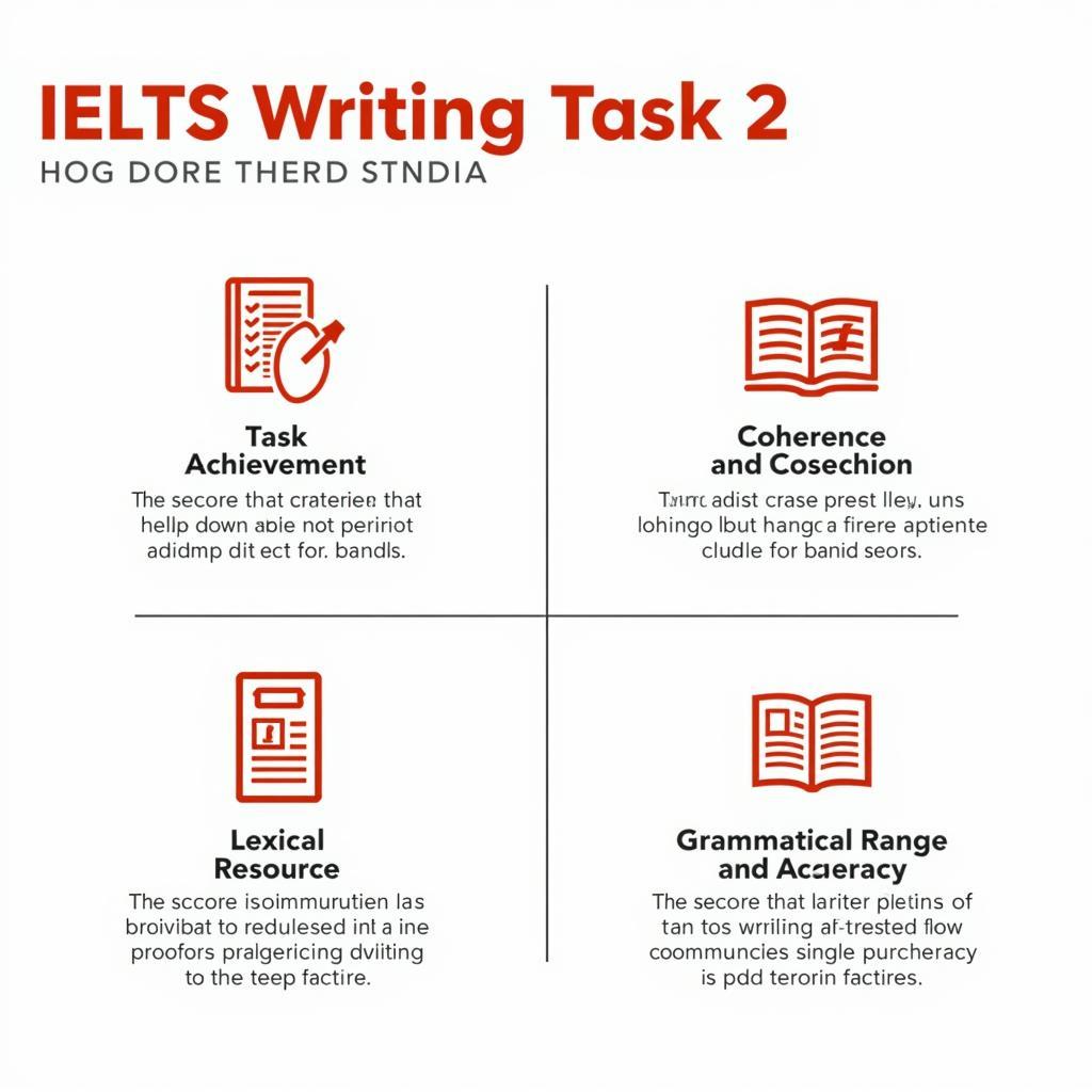 IELTS Writing Task 2 scoring criteria