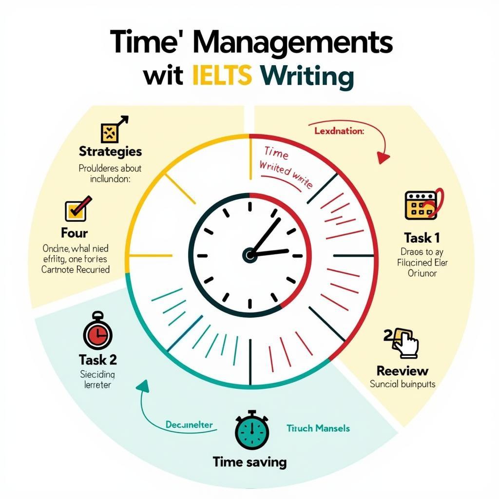 IELTS Writing Time Management Infographic