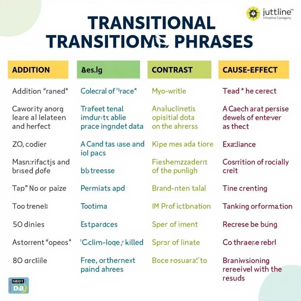 IELTS Writing Transitional Phrases