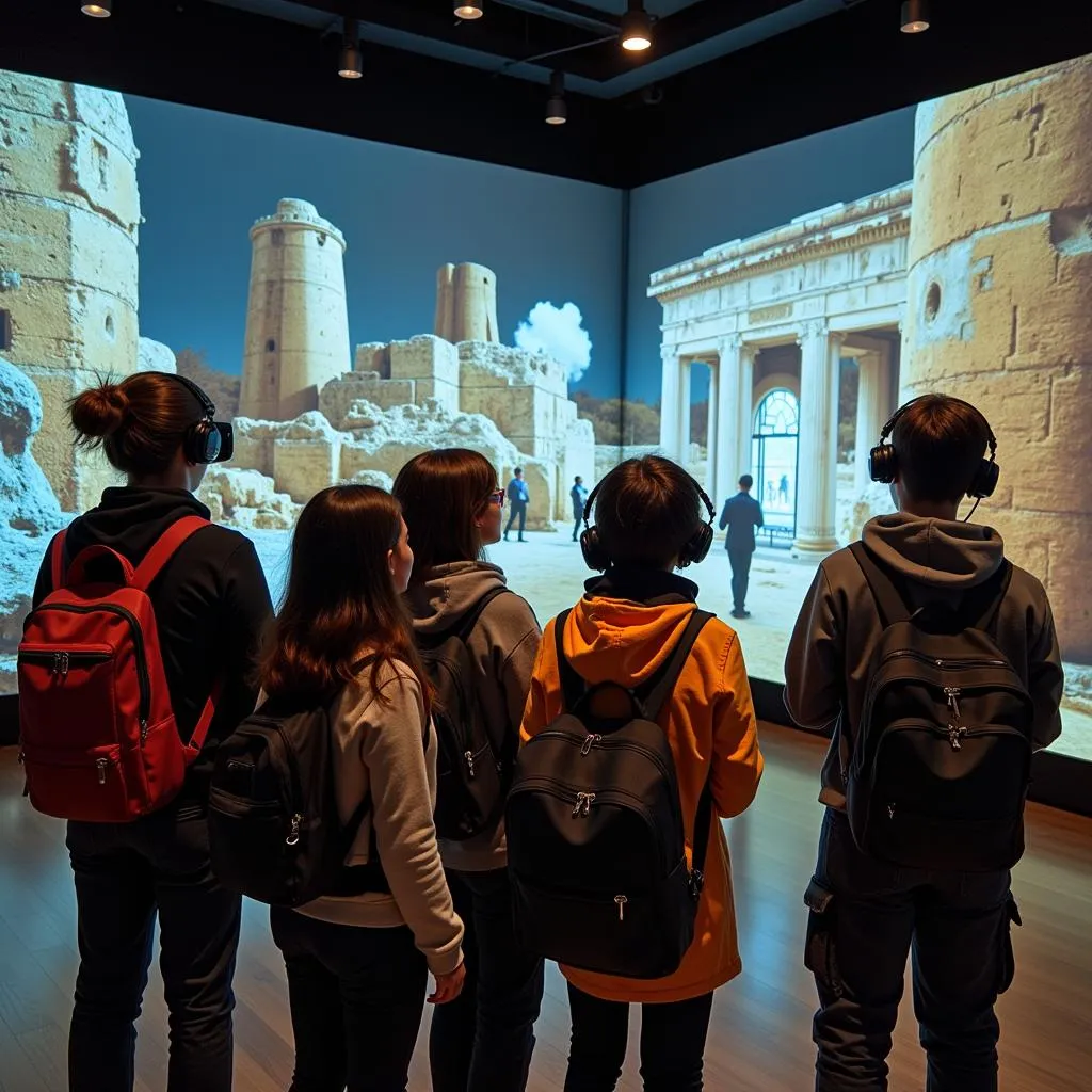 Immersive cultural learning experience