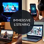 Immersive listening activities for IELTS preparation