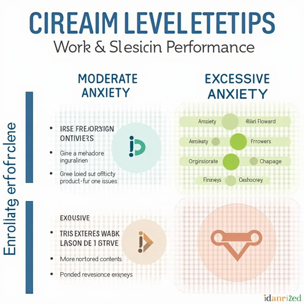 Impact of anxiety on work and study performance