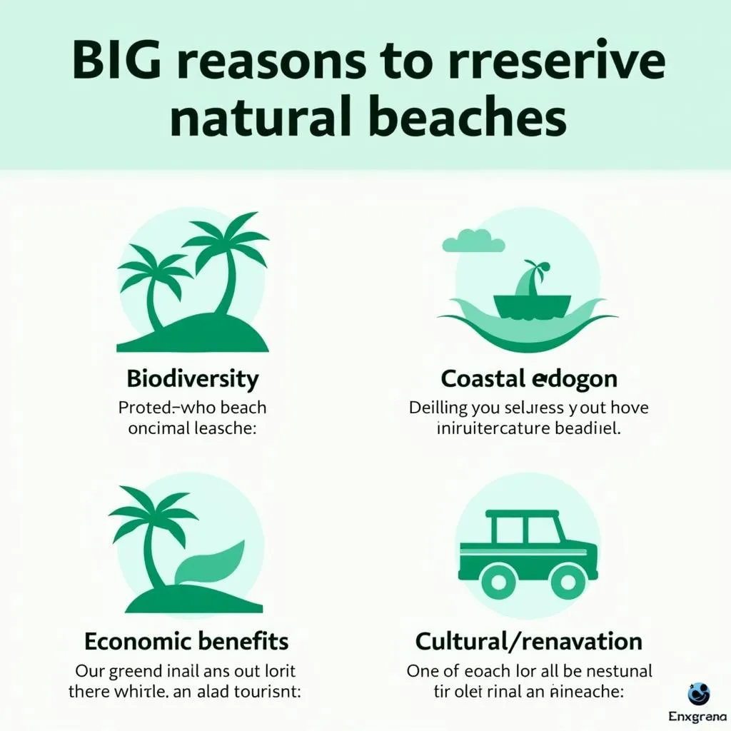 The importance of preserving natural beaches