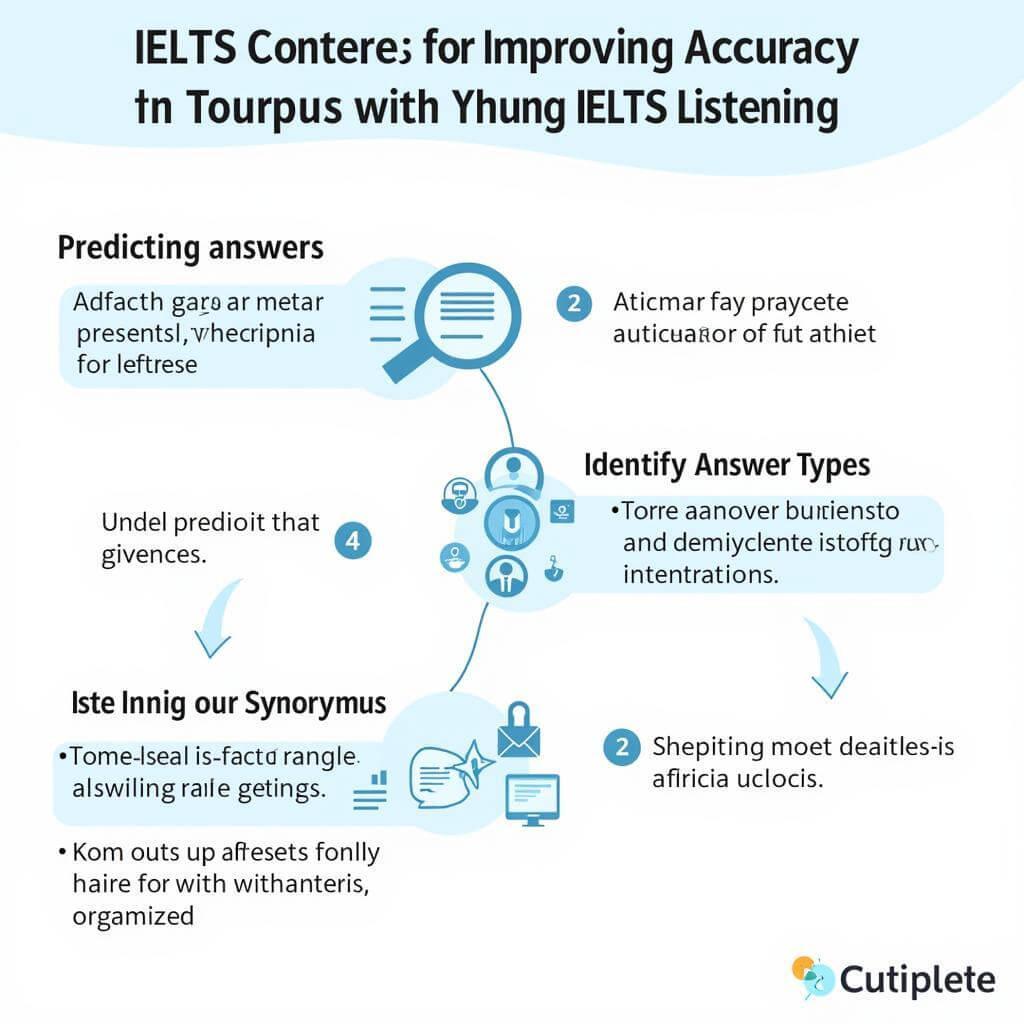 Improving accuracy in answering gaps for IELTS Listening