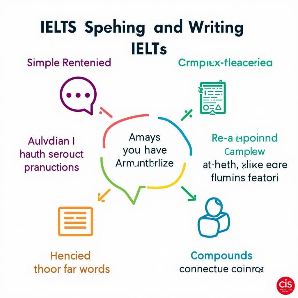 Improving fluency with varied sentence structures in IELTS