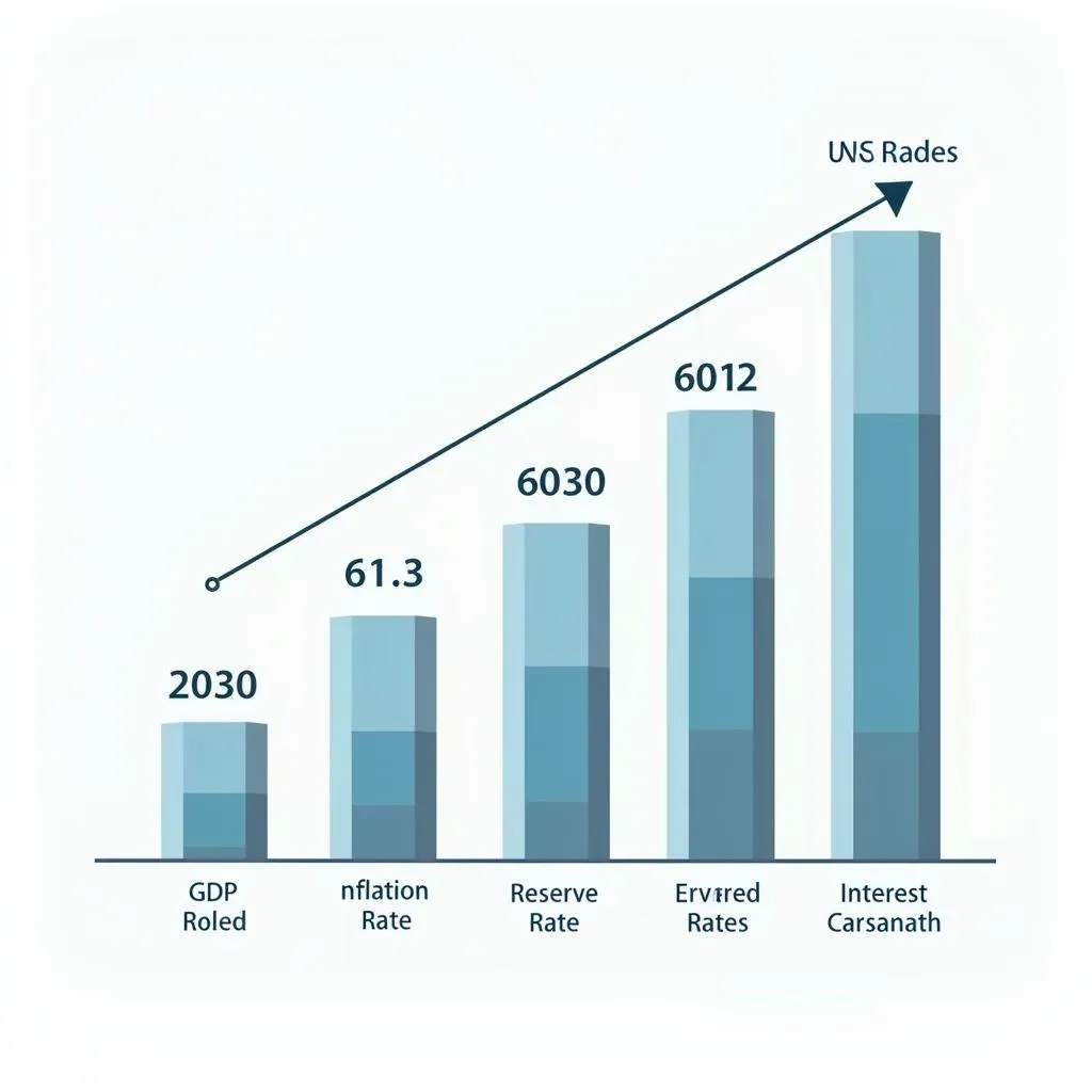 Chart illustrating India's economic indicators