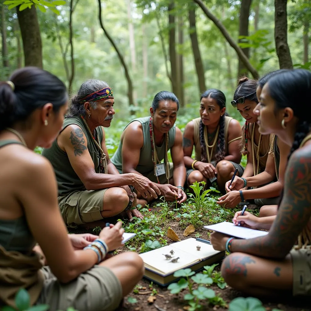 Indigenous knowledge in conservation education