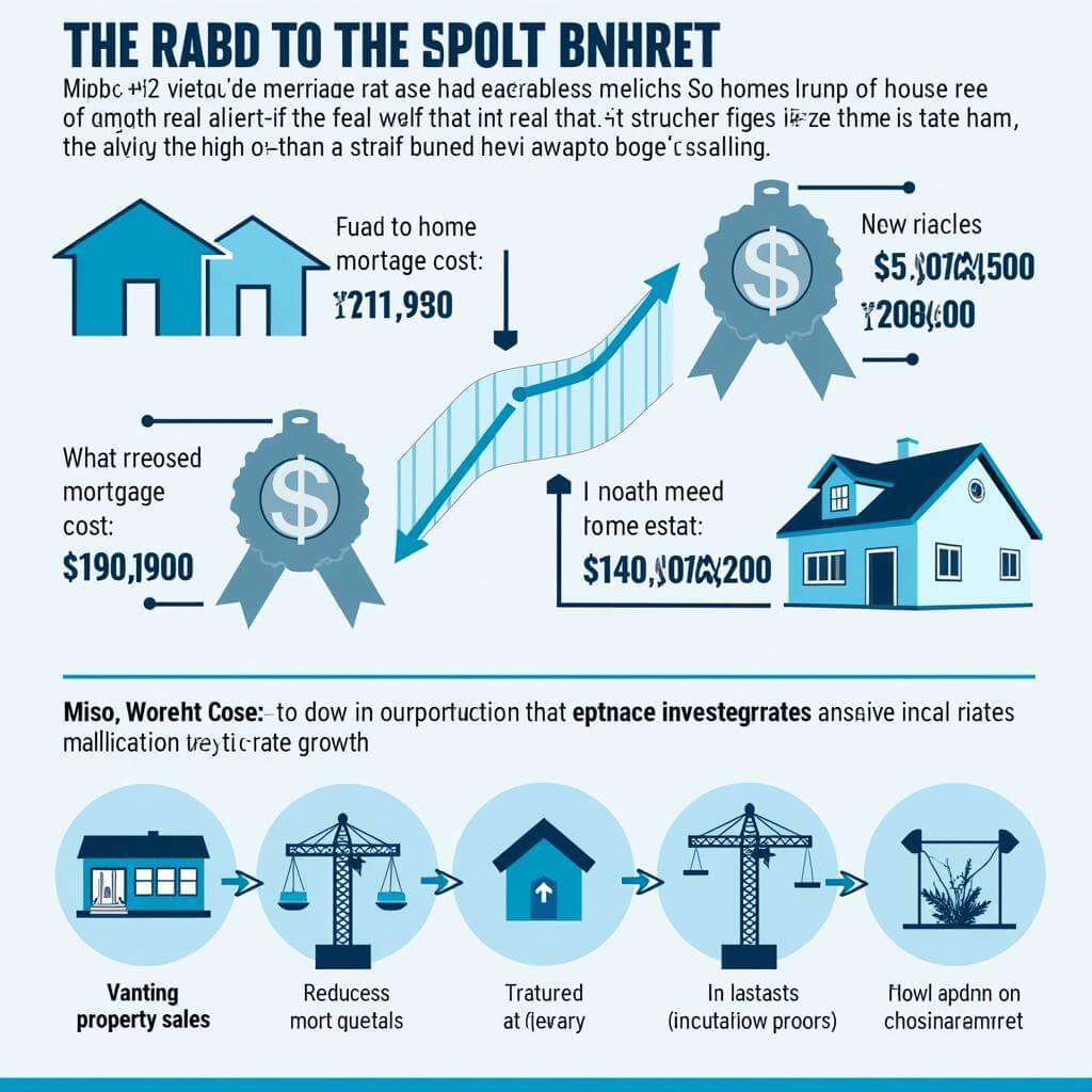 High interest rates affecting the real estate market