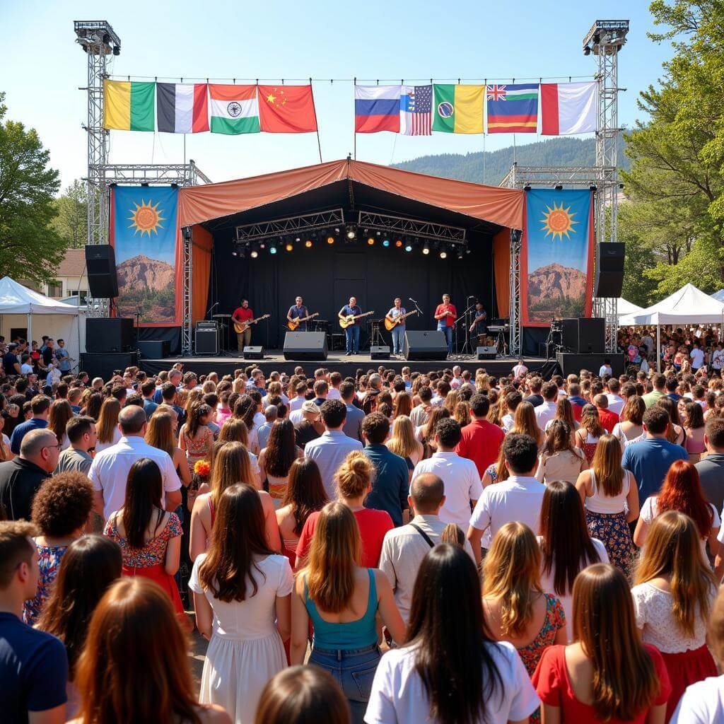 International music festival promoting cultural exchange