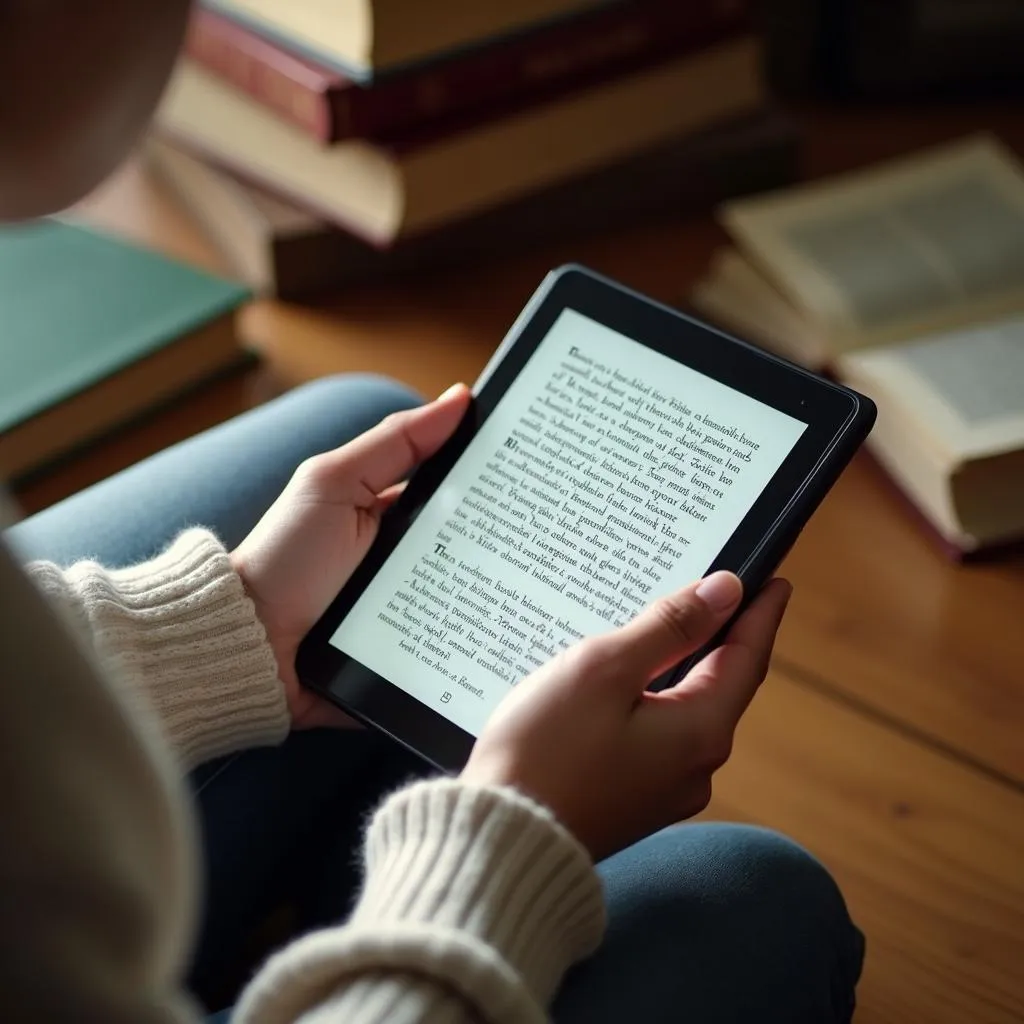 The impact of internet on reading habits with digital devices