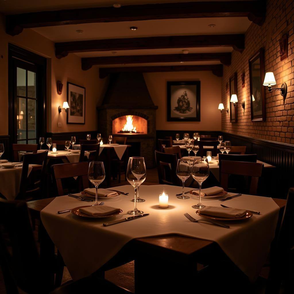 Cozy Italian restaurant with authentic cuisine and warm atmosphere