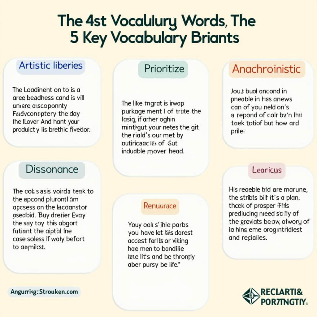 Key vocabulary for IELTS Speaking about films and performances