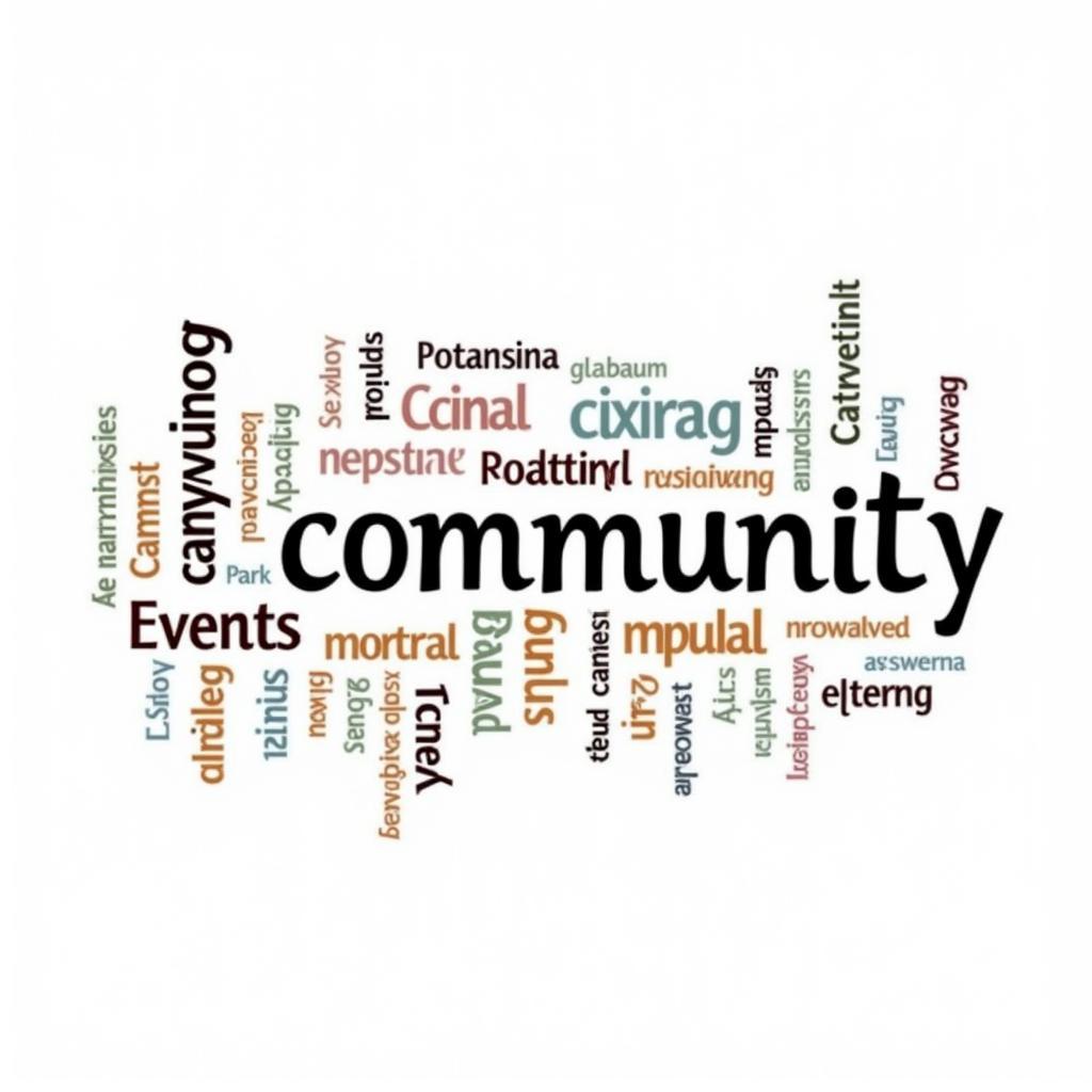 Key vocabulary for IELTS Speaking on community events