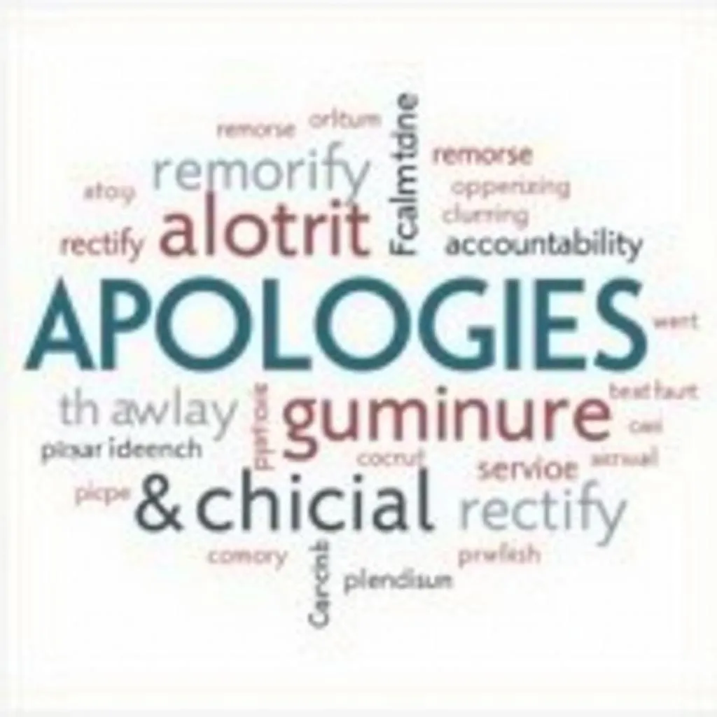 Key Vocabulary for IELTS Speaking: Apology