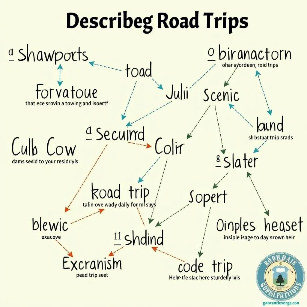 Key vocabulary for IELTS Speaking about road trips