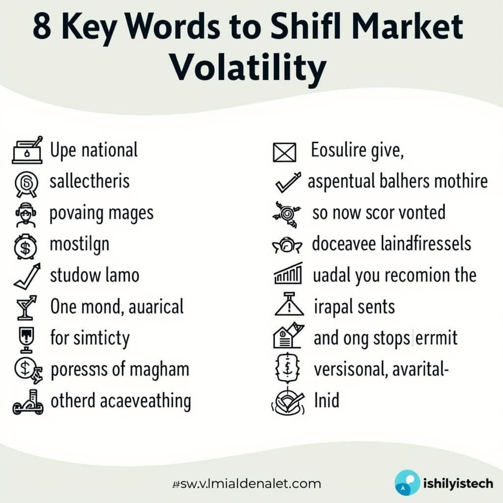 Key vocabulary related to stock market volatility