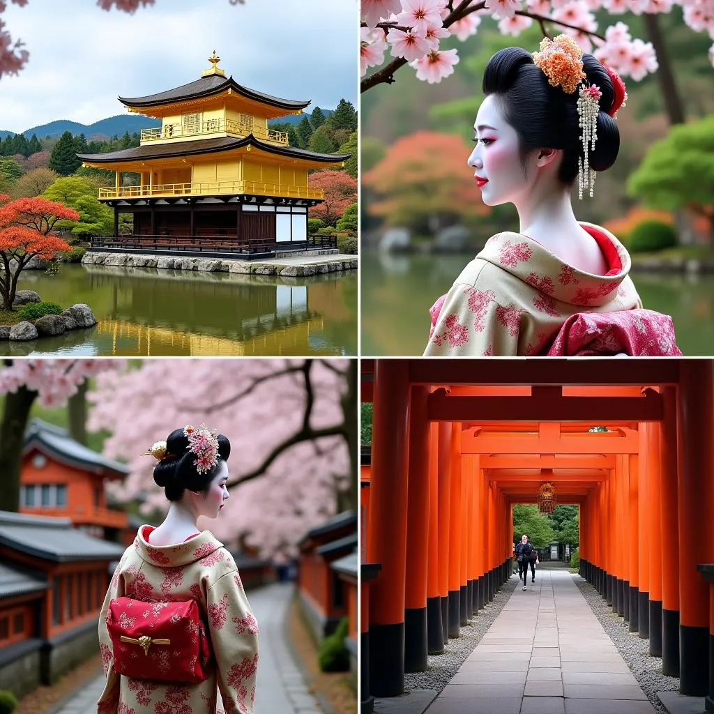 Cultural attractions in Kyoto, Japan