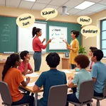 Language diversity influencing classroom dynamics