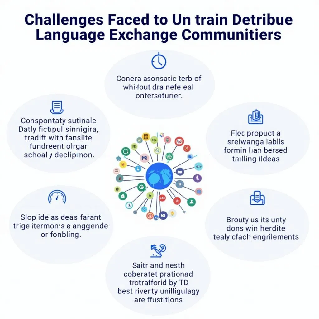 Challenges in online language exchange communities