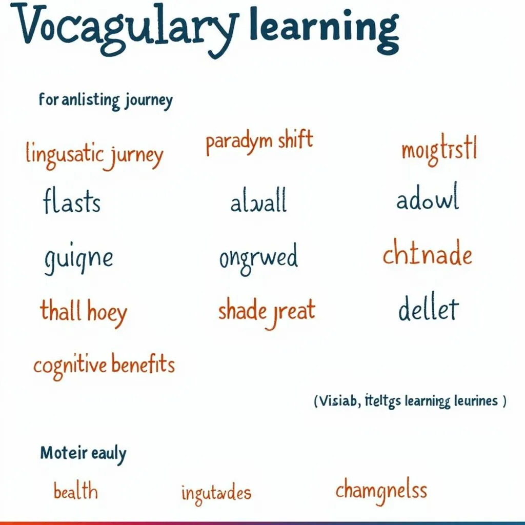 Key vocabulary for IELTS Speaking: Language Learning