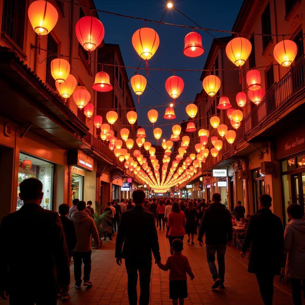 Lantern Festival in Hanoi Old Quarter