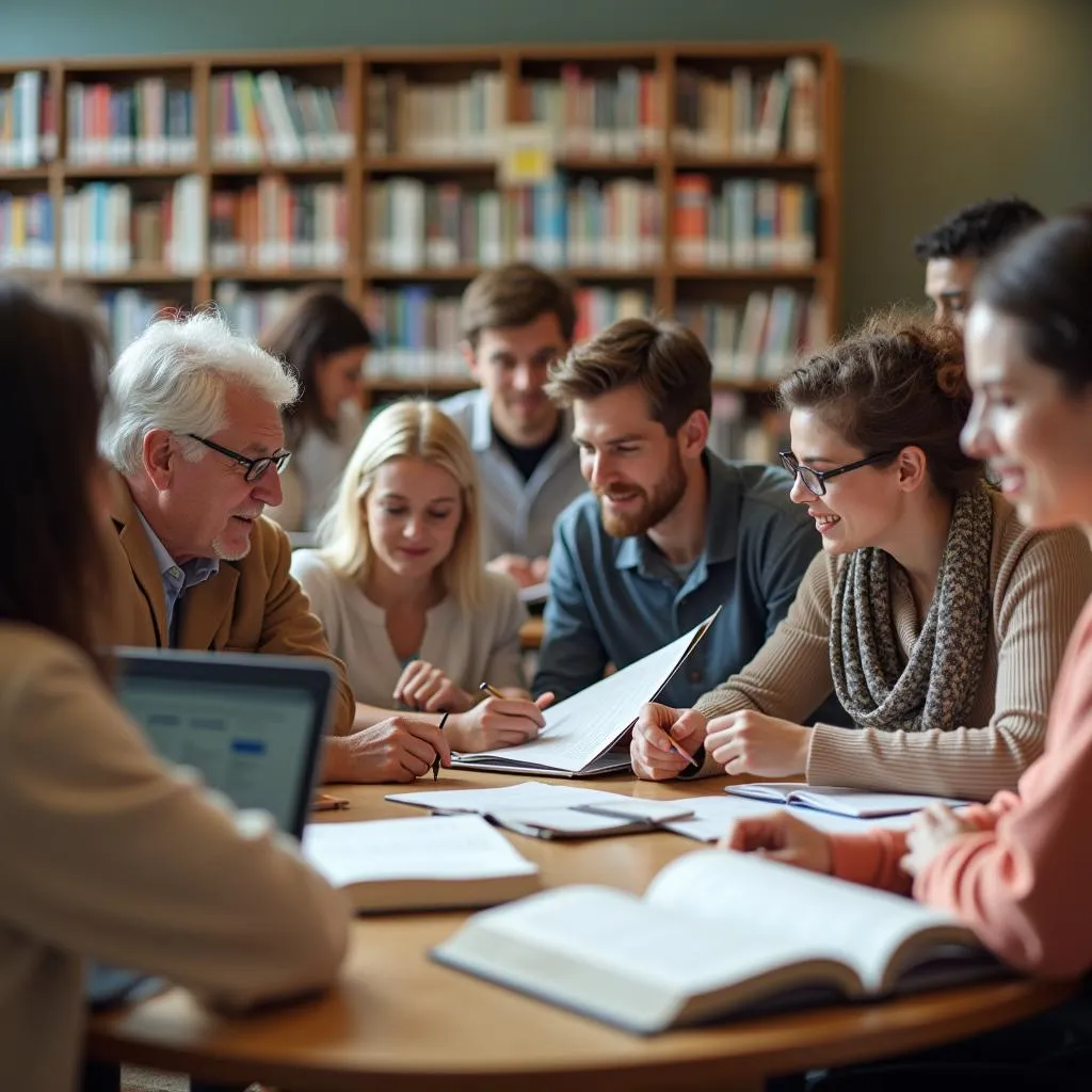 Lifelong Learning: Diverse Group Studying