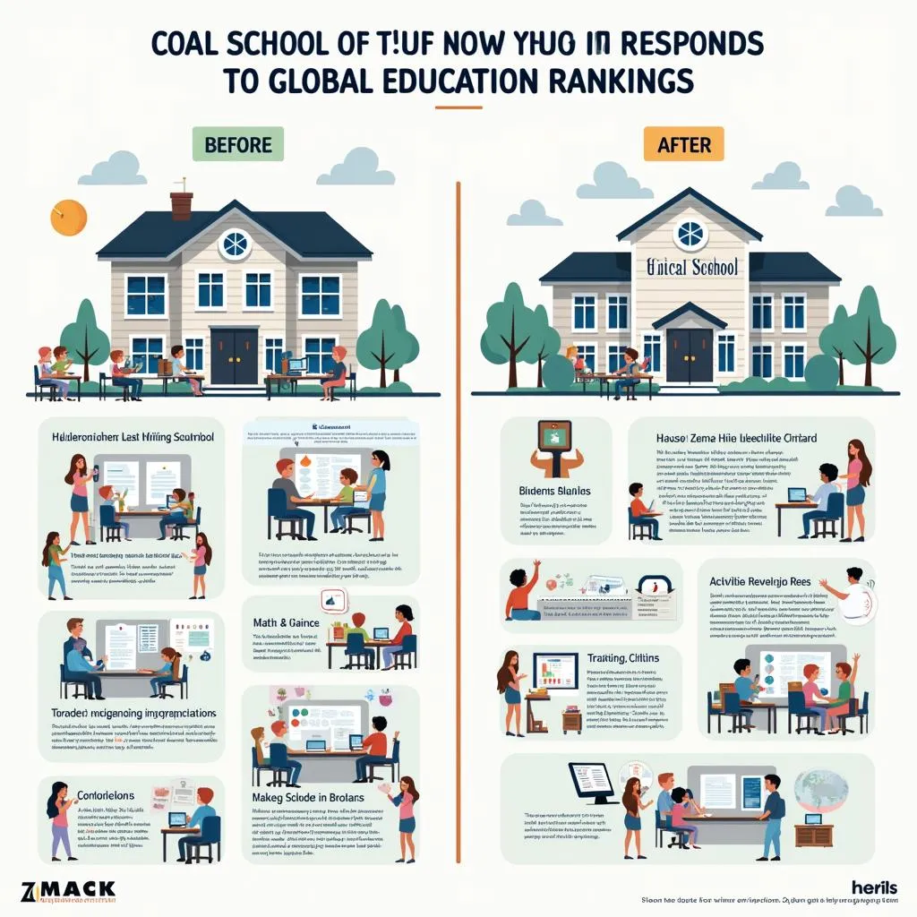 Changes in local education systems due to global rankings