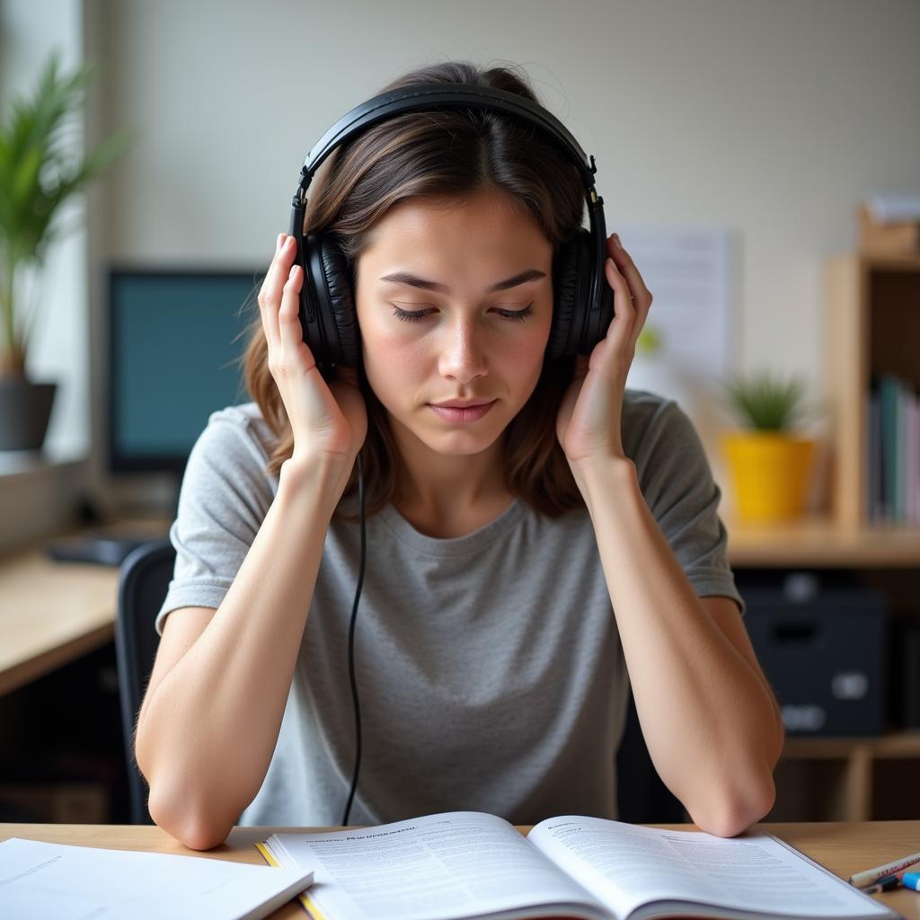 Maintaining focus during IELTS Listening test