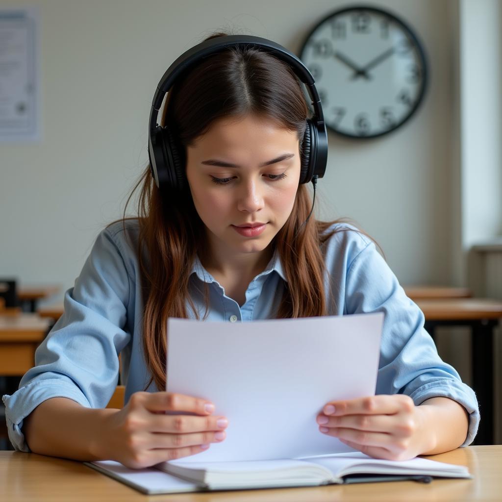 Maintaining Focus During IELTS Listening Test