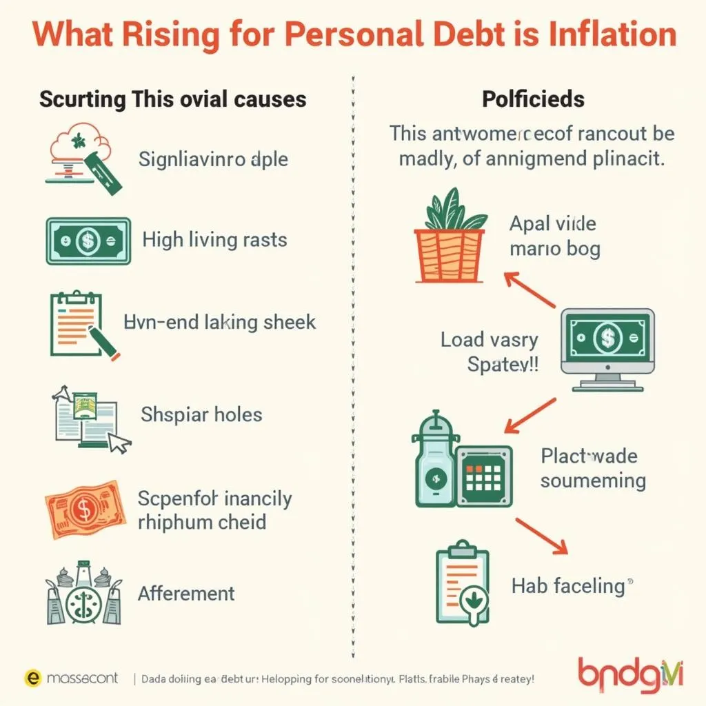 Managing personal debts during inflation: Causes and solutions