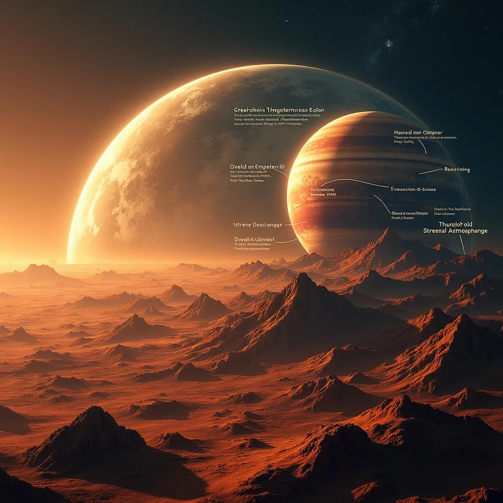 Mars' atmosphere and climate change