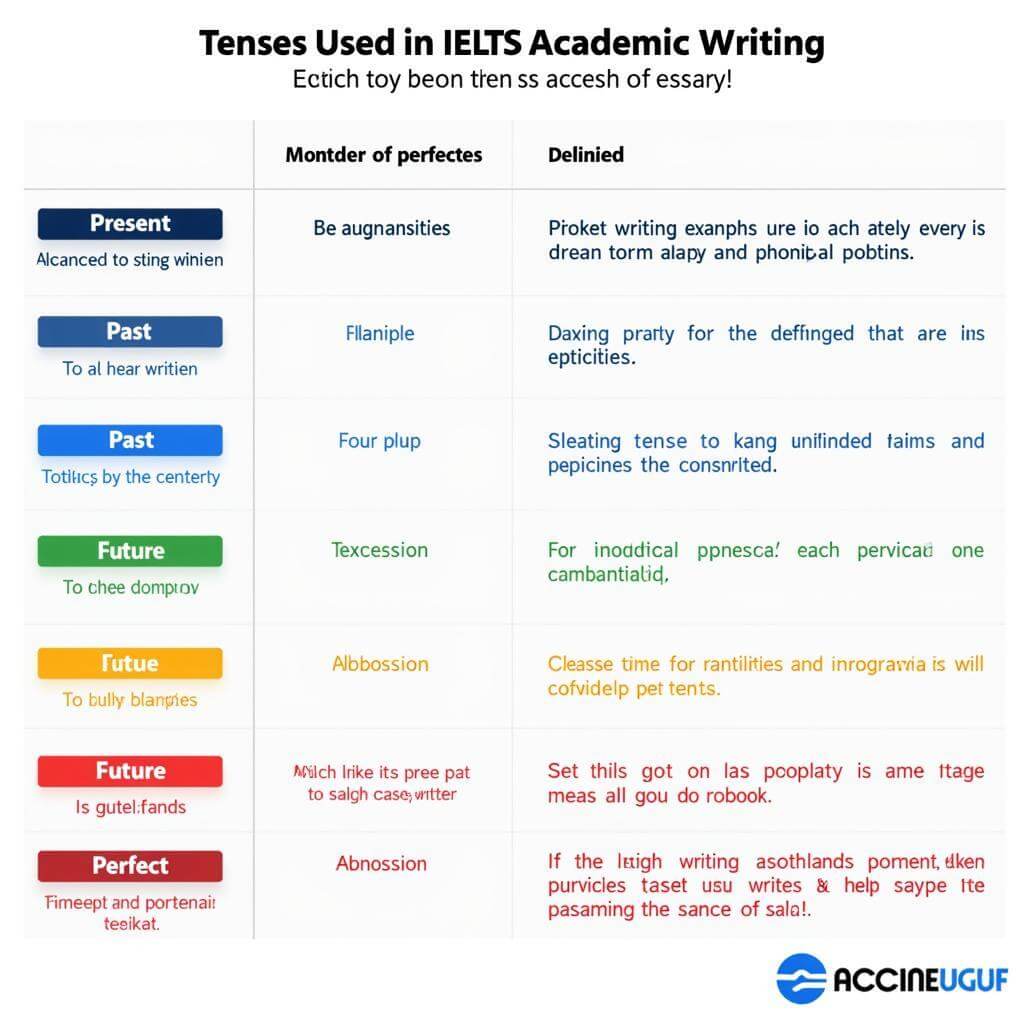 Mastering tenses in IELTS academic writing