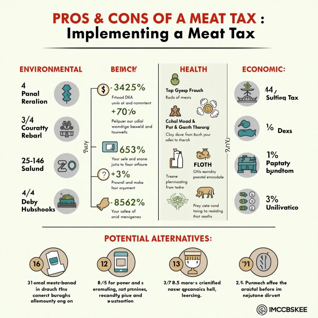 Meat tax debate: Environmental and health impacts