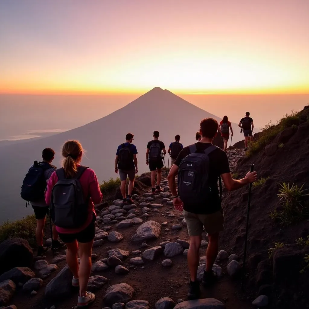 Memorable holiday in Bali - Sunrise hike on Mount Batur