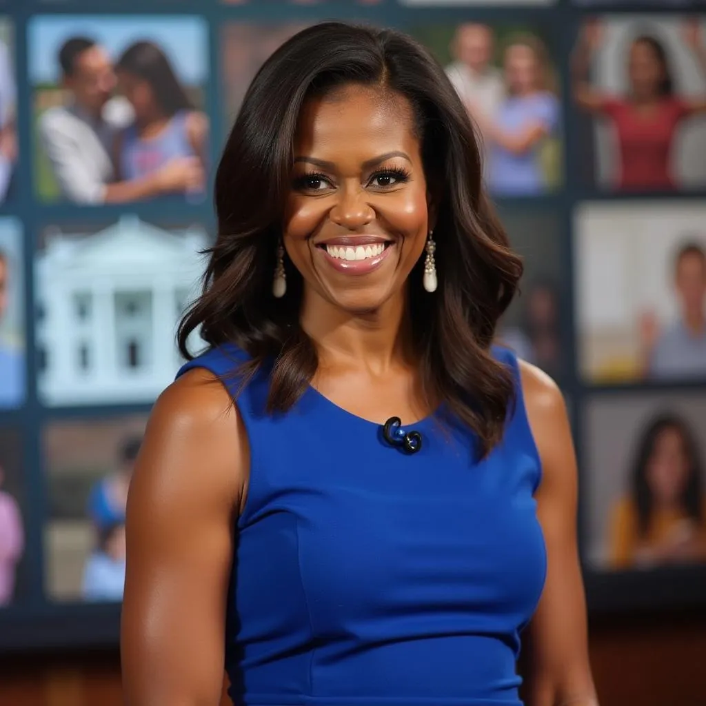 Michelle Obama as an inspiring figure